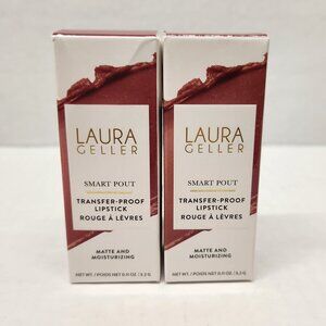 Laura Geller Smart Pout Transfer-Proof Lipstick Whiz 2 Pack